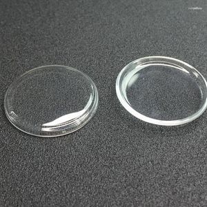 Kit di riparazione per orologi a forma di vaso da 32 mm Parti in cristallo per orologi Mineral Big Chamfer Top Flat Sostituire