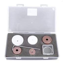 Kits de réparation de montres, jeu de presse 45/40/35/30/25mm, Kit professionnel, outil de coque arrière avec 5 matrices