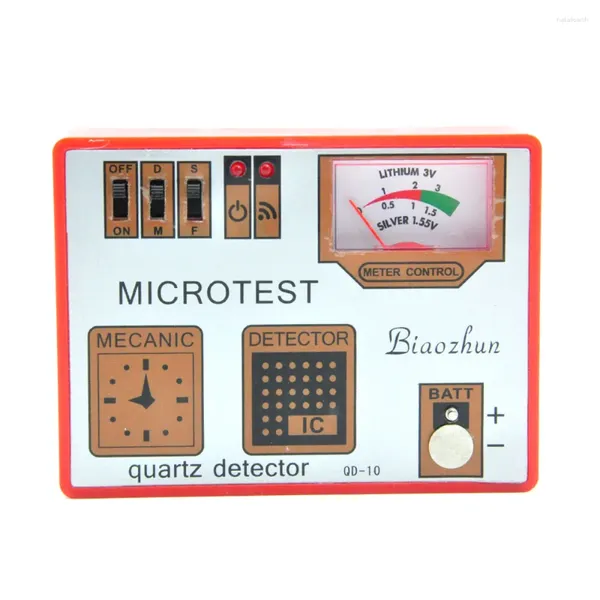 Kits de réparation de montres RP-QD10, outil de Test de mouvement à Quartz multifonction, outils de vérification de batterie pour horlogers