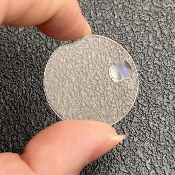 Kits de reparación de relojes Cristal de zafiro resistente a los arañazos desgaste de imitación piezas de aumento lente calendario ventana 30,5mm/31,5mm
