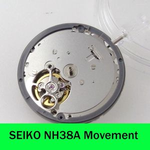 Kits de réparation de montres SII TMI Original japon NH38A mouvement automatique mécanique Standard pour SKX Mod pièces creuses goutte