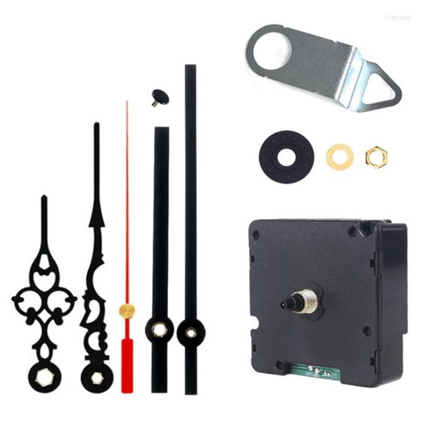 Kits de réparation de montres Mécanisme de mouvement d'horloge bricolage radiocommandé silencieux Mode de signal DCF avec 2 ensembles de remplacement de pièces de mains