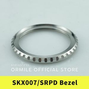 BEKIJK REPARATIES KITS SKX007/SRPD LX LINE -stijl Bezel Silver Borde Polished 316L roestvrij staal