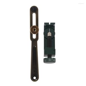 Bekijk reparatie -kits roestvrijstalen achterste kasopener verstelbare remover sleutel metalen schakel pin adjusterkandarmband