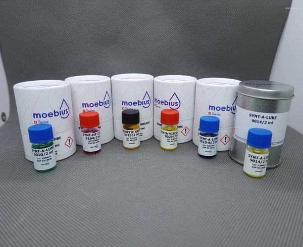 Kits de reparación de relojes Swiss Moebius 9415 9010 9020 9104 941 9000 aceite 2mL herramienta profesional mecánica especial para relojeros