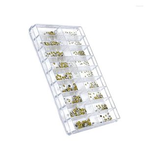 Bekijk reparatiepakketten Tools 540PCS Decoratie Rhinestones PP4-PP21 Glanzende voor horlogemaker RepairingRepair HELE22