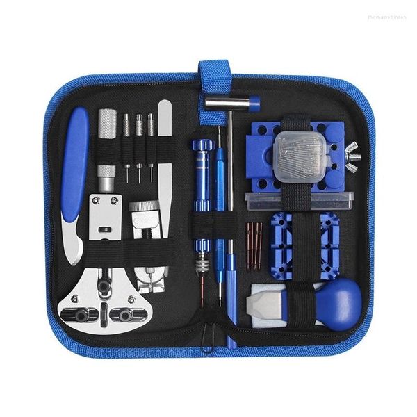 Kits de réparation de montres, Kit d'outils de remplacement de batterie, dissolvant de maillons de bracelet de montre, réglage du retrait arrière, ouvre-barre à ressort