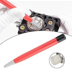 Kits de réparation de montres outils antirouille brosse stylo fibre de verre laiton acier propre outil de polissage des rayures pièces rouges accessoires