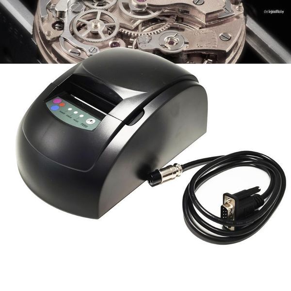 Kits de reparación de relojes, herramientas para relojeros, impresora Timegrapher para Weishi 3000 5000 6000 Seris, probador de sincronización mecánica Deli22