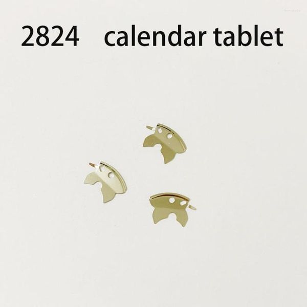 Kits de réparation de montres Universal 2824 Pièces Accessoires Mouvement Calendrier Tablette Seagull / ETAcalendar Pressing