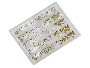 Kits de réparation de montres en gros 10 tailles 1000 pièces/ensemble pièces de haute qualité-pierres strass moyen-orient pièce de diamant