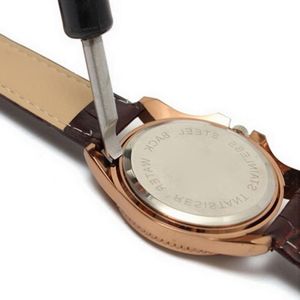 Outil de réparation de montre Ouvre-boîte de montre Couteau Couverture arrière Pry Remover pour remplacement de la batterie Outil de réparation d'accessoires de montre en gros