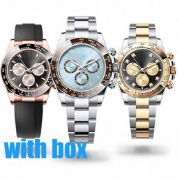 montre hommes femmes automatique céramique mécanique montres designer montres pour hommes luxe style classique en acier rolex Cosmograph Daytona inoxydable étanche lumineux