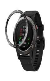 Regarder le couvercle de l'adhésif de l'anneau pour Garmin Fenix ​​5Fenix ​​5Plus Anti Scratch Metal Case Smart Watch Accessories7509111