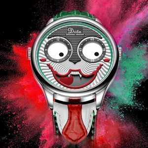 horloge Russische clown heren Dita tij merk quartz niet mechanisch3082