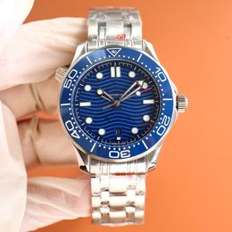 Horloge Sea master Horloges OMG Jason007 Heren Sport Luxe Automatisch Mechanisch Horloge 42MM Lichtgevend Roestvrij Staal Waterdicht Horloges
