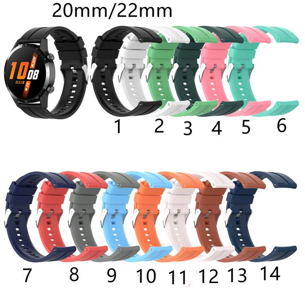 Mira la correa para Huawei Watch Watch 4 Pro/GT 4 3 2 Pro/GT 2E/GT 4 46 mm/GT2 46 mm/GT Straps/correas de reemplazo bandas de silicona Bandas de la banda de relojes 4Pro/3Pro