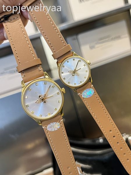 watch Reloj simple y elegante de acero inoxidable Reloj dorado y plateado para mujer con caja de reloj Dos tamaños 29 mm 36 mm Reloj de diseño clásico para mujer automático