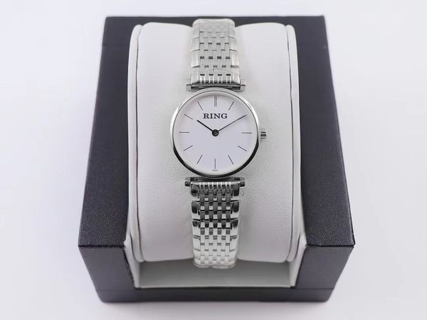 Montre ultra-mince 4MM pour couples, montre de mode, haut de gamme, fabriqué en acier inoxydable, compteur d'heures étanche