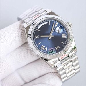 Bekijk horloge voor mannen Luxe Designer Watch Automatisch mechanisch 904L stalen kas riemriembestendige saffier kristalglazen 228238 13Z4#
