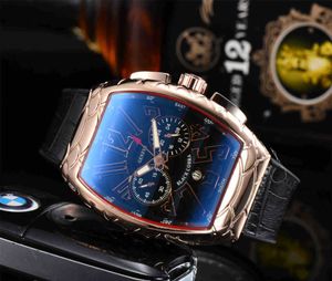 Bekijk horloges aaa 2021 mode casual heren rubber horloge met vijf pin kwarts heren Frans horloge