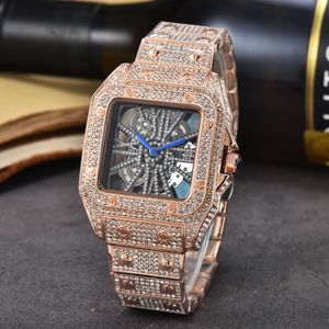 Montres Watchs AAA 2023 New Womens Watch with Diamond Set Fashion Steel Band Watch Watch Watch Quartz Watch