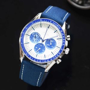 Montres Watchs AAA Hot Sell Mens Business 6 broches Business Multifonctional Sports Timing Watch à ceinture en acier inoxydable