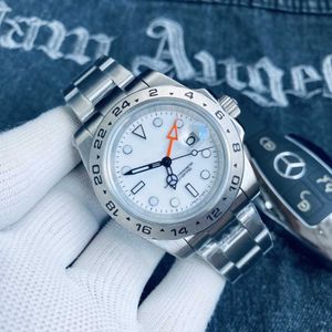 Bekijk horloges AAA Laojia Mens Explorer Mingshi Yacht Skywalker Water Ghost Volledig automatisch mechanisch waterdichte log ditongna v2