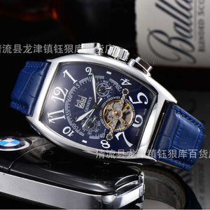 Bekijk horloges AAA Mens Large Flywheel Mechanical Automatic Watch