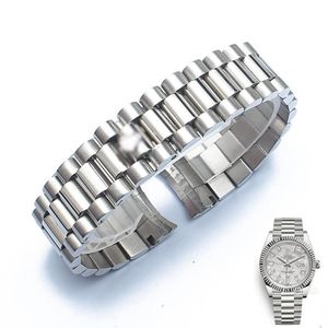 Montre montres Bandes Bracelets de montre Bande pour DATEJUST DAY-DATE OYSTERPERTUAL DATE Bracelet en acier inoxydable accessoires 20mm Bracelet bracelet de montre 22mm