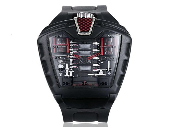 Regarder Watchpoison Sports Car Concept Racing Style mécanique PARME DE MOTEUR DE MOTEUR DE SIXIMIN