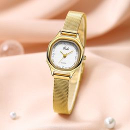 Reloj Relojes de moda para mujer Diseñador de alta calidad de lujo Batería de cuarzo Relojes de acero inoxidable a prueba de agua de 23 mm