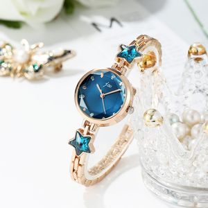 Bekijk damesmode horloges van hoge kwaliteit designer luxe quartz-batterij meerzijdig glas roestvrij staal 25 mm horloges