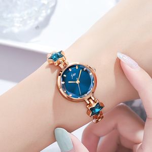 Bekijk dames casual horloges van hoge kwaliteit designer luxe quartz-batterij roestvrij staal waterdichte 25 mm horloges