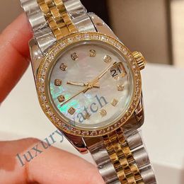 montre femmes montres dames brillantes montres de diamant montres de luxe automatiques de Noël taille en or rose 36MM montre de mode montre aaa montres de créateurs