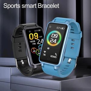 Regarder les bracelets hommes femmes montre la fréquence cardiaque intelligente moniteur de la pression artérielle Bracelet de tracker Fiess pour Apple Huawei Xiaomi Smart Band