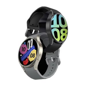 M10 Watch6 montre intelligente hommes femmes 1,4 pouces HD grand écran Cool Bluetooth appels Smartwatch NFC jeu chronomètre Boold Tracker fonction T5 Pro T2 montre 6
