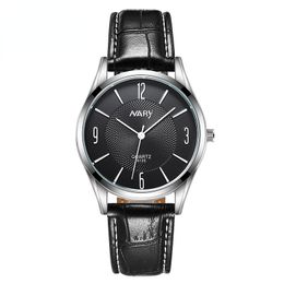 Montres de montres Top Quartz Hollow Mechanical Montres Hommes Véritable Watch Watch Hommes (Ceinture Noir Black Face 304L)