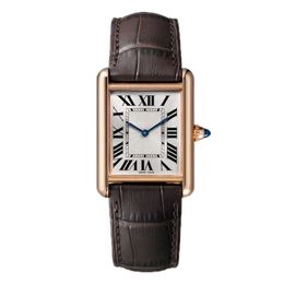 Watchbr-U1 Klassiek quartzhorloge Eenvoudige en royale dames Lady Dames waterdichte horloges266p