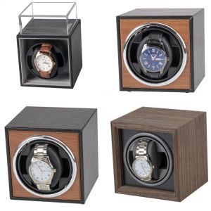 Montres 10 Adjudable Automatic Watch Board Board Boîte Boîte de boîtier USB PORT 3 GRANDS BOIS BOIS MOTEUR MOTEUR MOTEUR POUR MECHECIQUE MONTRE MEN FEMMES