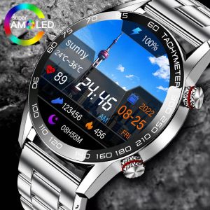Montres 2022 New Bluetooth Call Smart Watch Men Men Sport Sport Fitness Tracker 390 * 390 Affichage Mens Smartwatch pour Huawei Xiaom iPhone
