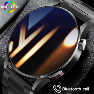 Montres 2022 NOUVEAU pour Huawei Watch GT3 Pro AMOLED Smart Watch Men Calan Personnal Réponse Answen Call Sport Fitness Tracker Men Smartwatch imperméable