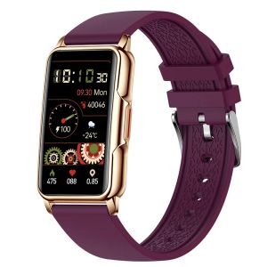 Bekijkt 2022 Nieuwe H80 vrouwelijke slimme horloge vrouwen mooie slimme armband hartslag slaapmonitor smartwatch voor iOS Android Sports stappenteller