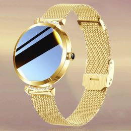 Montres 2022 Nouveau dames montre intelligente mode femmes fréquence cardiaque santé Tracker IP68 étanche musique Smartwatch horloge pour Xiaomi Huawei iOS