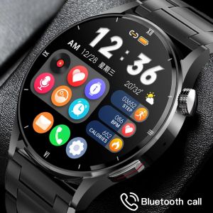 Montres 2022 Nouveaux hommes Smart Watch Température corporelle Santé Tracker Bluetooth Appel Sport Étanche Femmes SmartWatch Hommes pour Huawei GT3Pro
