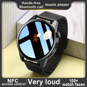 Montres 2022 nouveau NFC montre intelligente hommes ECG + PPG femmes montre intelligente hommes Bluetooth appel sport Fitness Tracker Smartwatch Android IOS