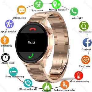 Montres 2022 Nouveau NFC Smart Watch Femmes Sport GPS Track Montres Hommes Bluetooth Appel Fréquence cardiaque Cadran personnalisé ECG Smartwatch pour Android IOS