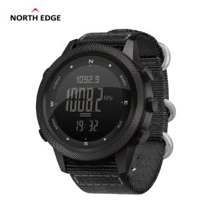 Montres 2022 New North Edge Men Digital Smart Watch Apache46 Military Army Sports Imperproof 50m Altimeter Baromètre Compass World Time