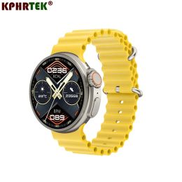 Bekijkt 2023 K9 Round Smart Watch 1.39inch scherm Bluetooth Call Draadloos opladen Waterdichte sporttracket smartwatch voor mannen