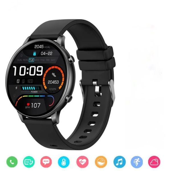 Montres 2023 Nouveaux appels Bluetooth Smart Watch Men Hypertente Tamies Heart Monitor Sports Fitness Bracelet Smartwatch imperméable SmartHatch Femmes